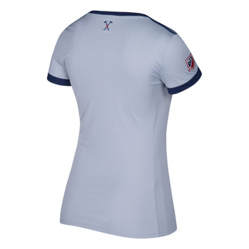 Chicago Fire Away 2017/18 Women's Soccer Jersey Shirt - Click Image to Close